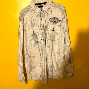 Affliction XXL button up